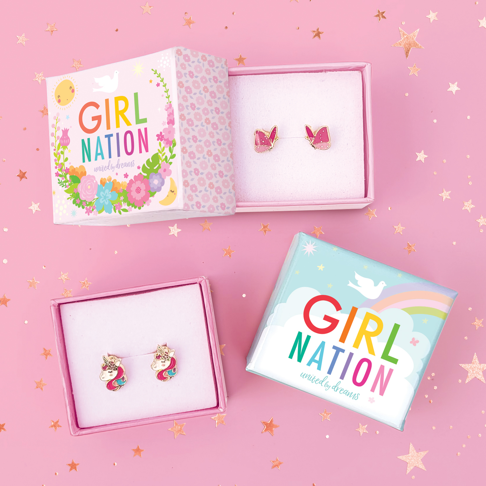 Girl Nation Jewelry Gift Box